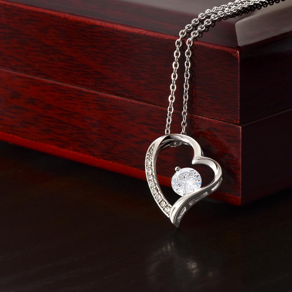 Mother & Daughters Heart Necklace Mother's Day Gift