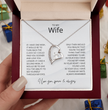 To My Wife My Alluring Beauty, Valentines Anniversary Gift For Her, Gift From Him
