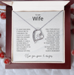 To My Wife My Alluring Beauty, Valentines Anniversary Gift For Her, Gift From Him