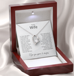 To My Wife My Alluring Beauty, Valentines Anniversary Gift For Her, Gift From Him