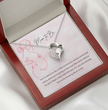 Mum to Be - Necklace Gift for New Mother Personalised Message Card
