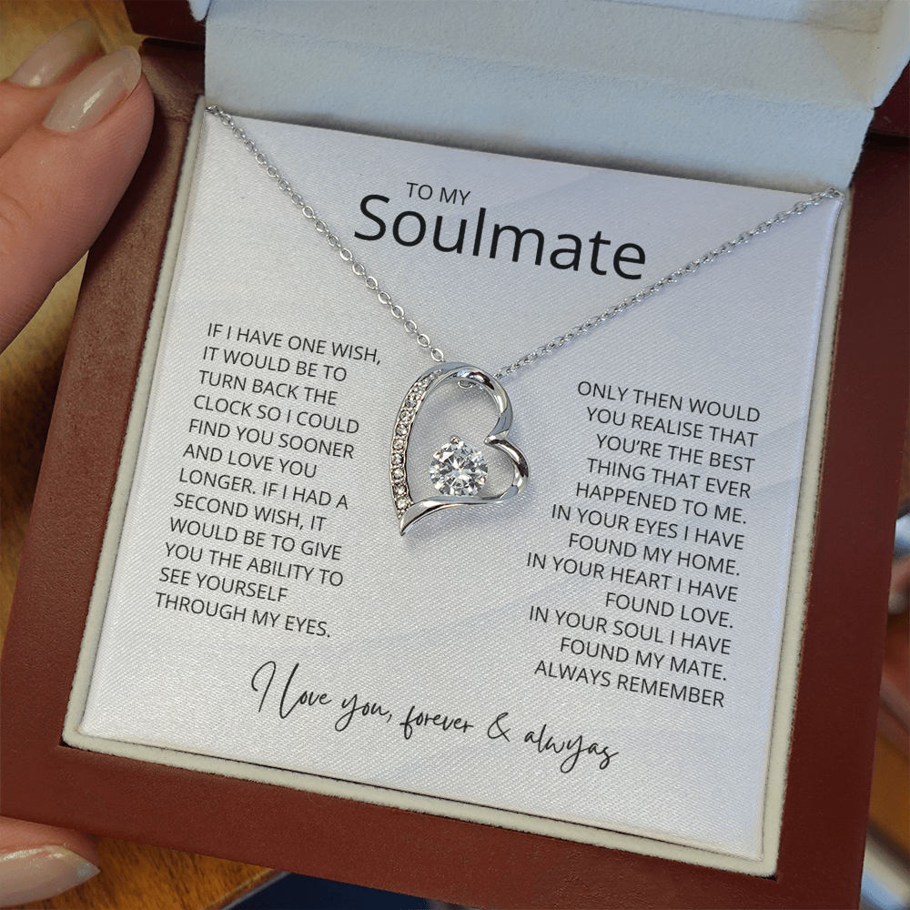 To My Soulmate my Alluring Beauty, Valentines Anniversary Gift For Her, Soulmate Gift From Him