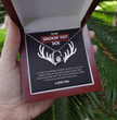 Hunting Themed Gift For Her - Sterling Silver Necklace - Smokin Hot Doe - Personalised  Gift for Wife, Girlfriend