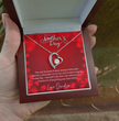 Happy Mothers Day - Choice Of Silver Necklace with Custom Message Card in Beautiful Box - Gift From Son, Daughter - Jewellery Gift For Mum