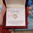 Mum to Be - Necklace Gift for New Mother Personalised Message Card