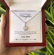 To My Daughter Love Mom - Beautiful Eternal Hope Gift Boxed Necklace