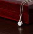 To My Mom A Beautiful Poem Necklace Gift Set