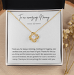 To An Amazing Nanny - Necklace Gift for Grandmother - Personalised Message Card