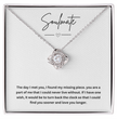 Soulmate Jewellery Gift - Choice of Beautiful Silver Necklace - Personalised Message Card