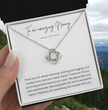 To An Amazing Nanny - Necklace Gift for Grandmother - Personalised Message Card