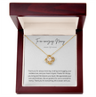 To An Amazing Nanny - Necklace Gift for Grandmother - Personalised Message Card