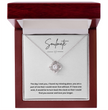Soulmate Jewellery Gift - Choice of Beautiful Silver Necklace - Personalised Message Card