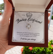 Badass Babe Choice of Silver Necklace with Personalised Message Card - Perfect Gift for Girlfriend