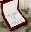 To An Amazing Nanny - Necklace Gift for Grandmother - Personalised Message Card