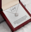 Soulmate Jewellery Gift - Choice of Beautiful Silver Necklace - Personalised Message Card