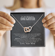 To My Beautiful Daughter - Jewelry Necklace Gift From Mom