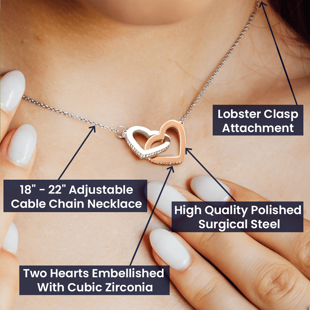 To My Beautiful Daughter - Jewelry Necklace Gift From Mom