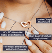 To My Beautiful Daughter - Jewelry Necklace Gift From Mom