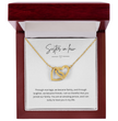 Gift For Sister-In-Law - Beautiful Silver Necklace - Personalised Message Card