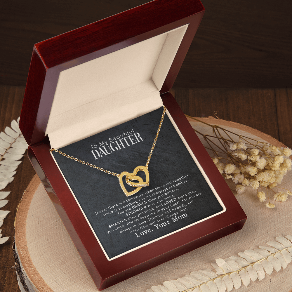 To My Beautiful Daughter - Jewelry Necklace Gift From Mom