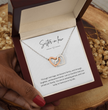 Gift For Sister-In-Law - Beautiful Silver Necklace - Personalised Message Card