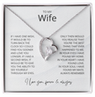 To My Wife My Alluring Beauty, Valentines Anniversary Gift For Her, Gift From Him