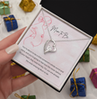 Mum to Be - Necklace Gift for New Mother Personalised Message Card