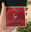 Happy Mothers Day - Choice Of Silver Necklace with Custom Message Card in Beautiful Box - Gift From Son, Daughter - Jewellery Gift For Mum