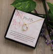 Mum to Be - Necklace Gift for New Mother Personalised Message Card