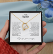 To My Wife My Alluring Beauty, Valentines Anniversary Gift For Her, Gift From Him