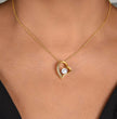 Mother & Daughters Heart Necklace Mother's Day Gift