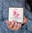 To My Mother Heart Shape Necklace Beautifully Gift Boxed