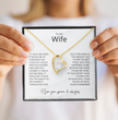 To My Wife My Alluring Beauty, Valentines Anniversary Gift For Her, Gift From Him