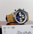 Brother Gifts, Gift Watch Set For Brother - Luxury Watch Gift Set With Custom Message Card In Mahogany Box